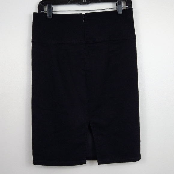 Sold D.Jeans Black Pencil Skirt Size 8 - Picture 5 of 16